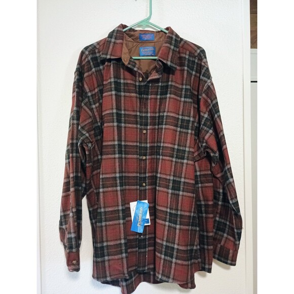 Pendleton Other - Pendleton Wool Shirt XXL Washable Plaid NWT Read – Moth Holes / For Repair